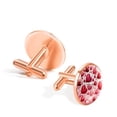 thumbnail image 3 of Valentine's Day Stylish Stainless Steel Cufflinks Set for Business Attire, 3 of 6