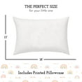 thumbnail image 2 of Little Sleepy Head Toddler Pillow with Pillowcase (Rainbows) Best Pillow for Kids! 13x18", 2 of 7