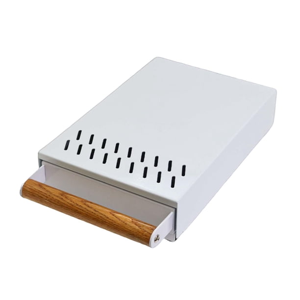 Cajón para café expreso, contenedor para desechos de café, contenedor para café expreso, café molido Blanco