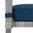 thumbnail image 6 of RST Brands Portofino 9-piece Aluminum & Wicker Outdoor Dining Set in Laguna Blue, 6 of 8
