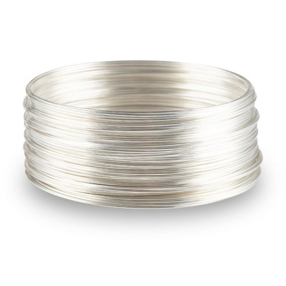 Jewelry Wire 50 Memory Steel Wire Beading Wire for Jewelry Making Wrapping Necklaces Cable Wire Craft
