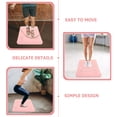 thumbnail image 3 of OULII Pink TPE MultiFunction Portable Jump Rope Gym Mat for Home Use Lightweight NonSlip Exercise Pad, 3 of 8