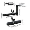 thumbnail image 2 of Lipstore Gym Weight Stack Add Weight Fitness Equipment Weight Rack Weight Loading Pin for Slot Depth 11.5 cm, 2 of 8