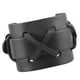 thumbnail image 5 of Pulsera ancha de cuero negro/marrón para hombre, 5 of 9