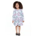 thumbnail image 5 of Stitch Toddler Girls Print Drop Waist Dress with Long Sleeves, Sizes 12M-5T, 5 of 10