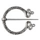 thumbnail image 1 of Broche de anillo ss Broche Prenda Pin de chal Plata antigua 3, 1 of 6
