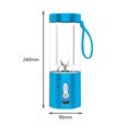 thumbnail image 4 of Licuadora eléctrica portátil: licuadora inalámbrica de viaje potente y liviana para viajes, 4 of 5