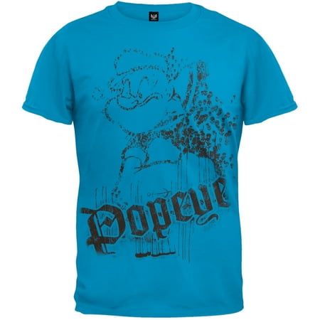 Popeye T-shirt Tee - Popeye - Skulls T-Shirt