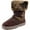 Dark Brown, variant on Womens SC35 Witty Winter Boots, Dark Brown