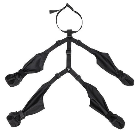Yiokii Suspender Boots for Dogs Dog Paw Boot Leggings 2025 Dog Suspender Booties Pooch Dog Shoes Waterproof Anti-Slip Adjustable Suspender Boots for Dogs Winter Snow Rain Hiking Paws Protector