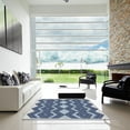 thumbnail image 6 of Ahgly Company Indoor Rectangle Patterned Blue Novelty Area Rugs, 5' x 7', 6 of 6