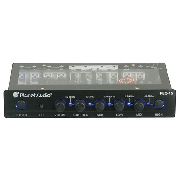 Planet Audio PEQ15 5-Band Parametric Equalizer
