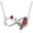 Infinity, variant on SISGEM 925 Sterling Silver Red Cardinal Cross/Infinity Necklace for Women- Cardinal Bird Memorial Jewelry, Memorial Sympathy Gift for Mother's Day & Christmas