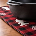 thumbnail image 5 of Trovenix Christmas Decorative Table Runner Long Strip Table Scarf For Dining Table Mantel Holiday Party Layout Winter Home Decor, 5 of 6