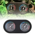 thumbnail image 1 of Reptile Thermometer And Humidity Gauge, Mini Analog Temperature Humidity Meter Reptile Tank Thermometer Round Shape Thermometer Hygrometer for Reptile Tank, 1 of 7