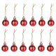 thumbnail image 2 of Ganfancp Christmas Diy Decoration Material Package Red Bells Bow Christmas Ball Pinecone Berry Christmas Tree Decoration Artículos En Liquidación Bolas de Navidad X 12, 2 of 6