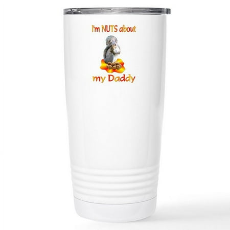 

CafePress - Daddy Stainless Steel Travel Mug - Insulated Stainless Steel Travel Tumbler 20 oz.