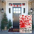 thumbnail image 4 of JOOCAR Valentine's Day Garden Flags, Vase Red Love Heart Hello Valentine 12x18 Inches Double Sided Garden Flags for Outdoor Garden Festival Yard Decoration, 4 of 5