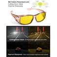 thumbnail image 7 of TINHAO Night Driving Wrap Around Glasses Fit Over Glasses for Men Women Anti Glare HD Night Vision Glasses, 7 of 7