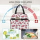 thumbnail image 4 of Balery Watermelon Bolsa de Almuerzo Impresa, Caja de Almuerzo Reutilizable, Bolsa Térmica Aislada para Almuerzo, Bolsa Antiderrames, 4 of 7