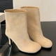 thumbnail image 5 of Botas Tacón Con Puntera Cuadrada para Mujer Todas Combinadas Viajes Al Aire Libre, 5 of 9