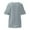 Gray, variant on ZKCCNUK Summer Tops for Women Tops Short Sleeve Summer T-Shirts Casual Fashion Shirts