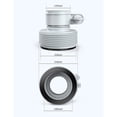 thumbnail image 3 of Scienceny Adaptador de manguera de piscina, convertidor roscado de tubo portátil de repuesto, accesorio de conector de conversión de 1,25 a 1,5 pulgadas Jardín y Patio Scienceny TO011975-01, 3 of 6
