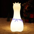 thumbnail image 1 of Lindas luces de noche con forma de jirafa para habitación de niños, regalos de cumpleaños para niños y niñas, lámpara de guardería para bebés, luz de noche multicolor, 1 of 4