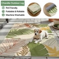 thumbnail image 4 of DEORAB Outdoor Rug 5'x8' Washable Patio Rug Non Shedding Easy Cleaning Leaves Outside Carpet for Balcony Backyard Deck RV, 4 of 10