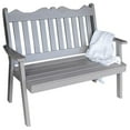thumbnail image 1 of Yellow Pine Royal English Garden Bench, 1 of 3