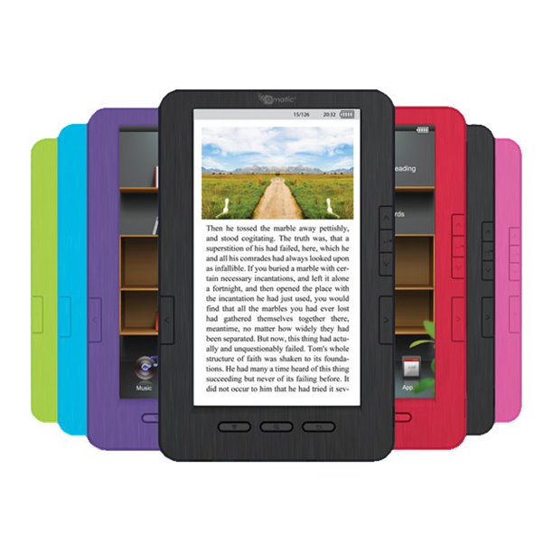 Ematic EB105 eBook reader 4 GB 7" color TFT (800 x 480) microSD