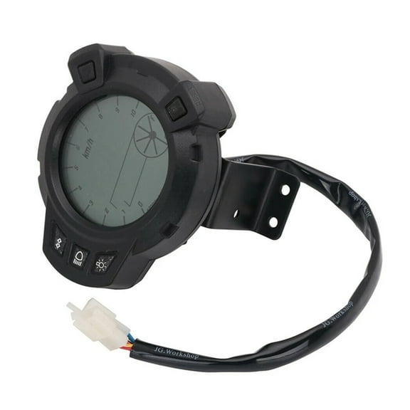 High Visibility 7 Color Screen Motorcycle Speedometer Oil Levels Gauge LCD Instrument Panel for BWS125 Easy Installation