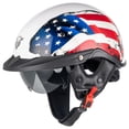thumbnail image 2 of Medio casco de moto VCOROS VHF04 DOT Quick Release, 2 of 8