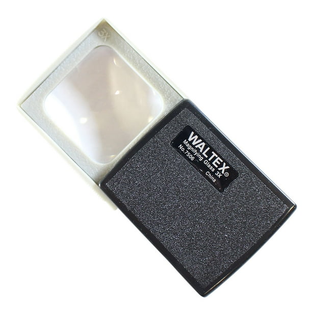 3x "PopUp" Magnifier, Square Shape (Waltex MP14558)