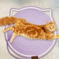 thumbnail image 3 of Durable 43cm Cat Scratching Mat with Self Warming Sleeper and Textured Rope for Indoor Feline Enrichment Activities, 3 of 5