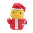 thumbnail image 1 of Holiday Time 7” Small Plush Rubber Duck, Santa, 1 of 1