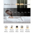 thumbnail image 4 of Sage Green Black Ombre Blackout Curtains 96 Inch Length 2 Panels Set, Modern Abstract Striped Gradient Full Shading Curtains for Windows, Blackout Curtains for Bedroom Living Room 52"x96", 4 of 8