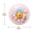 thumbnail image 3 of Crunchy Block Ball Squishy Toy Random Color, Stress Relief Fidget Toy with Decorations, Clear Squeeze Sensory Ball for Desk Decor Office Classroom, Gift for Sensory Seekers Teens, 3 of 8