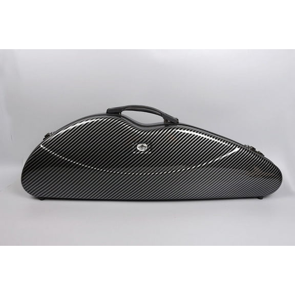 Siemonic Advance 4/4 Violin Case Carbon Fiber Box Hard Case Protect Violin Password Lock
