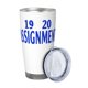 thumbnail image 2 of Vaso Zeta Phi Beta de 20 oz, taza de viaje para café con aislamiento al vacío de acero inoxidable, taza de café, taza de viaje con tapa, taza térmica para exteriores, 2 of 8