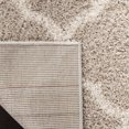 thumbnail image 5 of SAFAVIEH New York Ruben Geometric Quatrefoil Area Rug, Light Grey/Ivory, 6'7" x 6'7" Round, 5 of 8