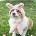 thumbnail image 4 of AOOOWER Ear Protective Pet Headwears Hat Winter Warm Plush Hoodie Hat for Dogs and Cats, 4 of 16