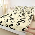 thumbnail image 3 of Castle Fairy Kids Teens Abstract Snake Twin Sheet Sets,Starry Sky Bedding, 3 of 7