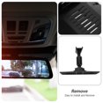 thumbnail image 3 of Raindrops 1Set Universal Rearview Mirror Dash Camera Bracket Black Metal Multiangle Adjustable Mount, 3 of 8