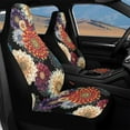 thumbnail image 4 of Binienty Mexican Auto Seat Covers Front Seats Only Dahlia Floral Waterproof Car Bucket Seat Covers Airbag Compatible Car Protection Interior Accessories for Women Gifts, 4 of 8