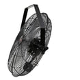 thumbnail image 2 of VEVOR Wall Mount Fan, 2 PCS 18" Waterproof, 3-Speed High Velocity 4000 CFM, IP44 Industrial Fan for Indoor/Commercial/Residential, Warehouse, Greenhouse, Workshop, Basement, Garage, Black, 2 of 9