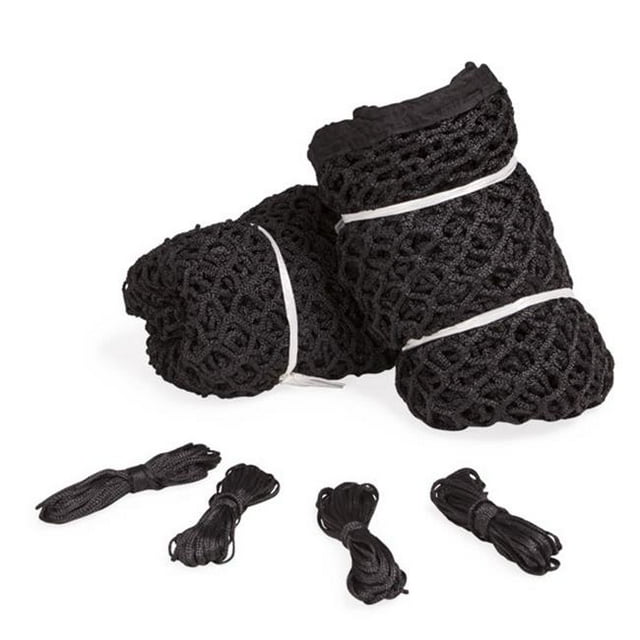 7.0 mm Lacrosse Net Weather Treated, Black