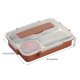 thumbnail image 4 of Toystoory Fiambrera Caja de alimentos a prueba de fugas de acero inoxidable Contenedor de almacenamiento de comidas con aislamiento térmico, Verde, L Suministros térmicos marrón L Toystoory HA006687-08, 4 of 6