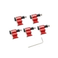 thumbnail image 1 of Baohd Guide-Câble de Vélo Support de Conduite de Frein Hydraulique Pinces de Fil de Tuyau Pinces Rouges, 1 of 9