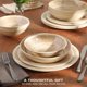 thumbnail image 4 of Juego de vajilla Gibson Home Casper Court de 16 piezas, color beige, 4 of 5